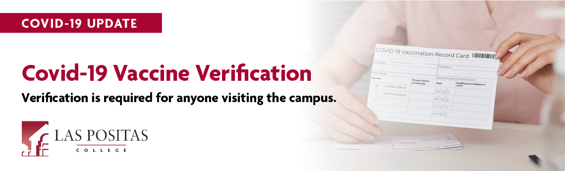 COVID-19 Update - Please stop at a Vaccination Verification table. Verification is required for anyone visiting the campus.