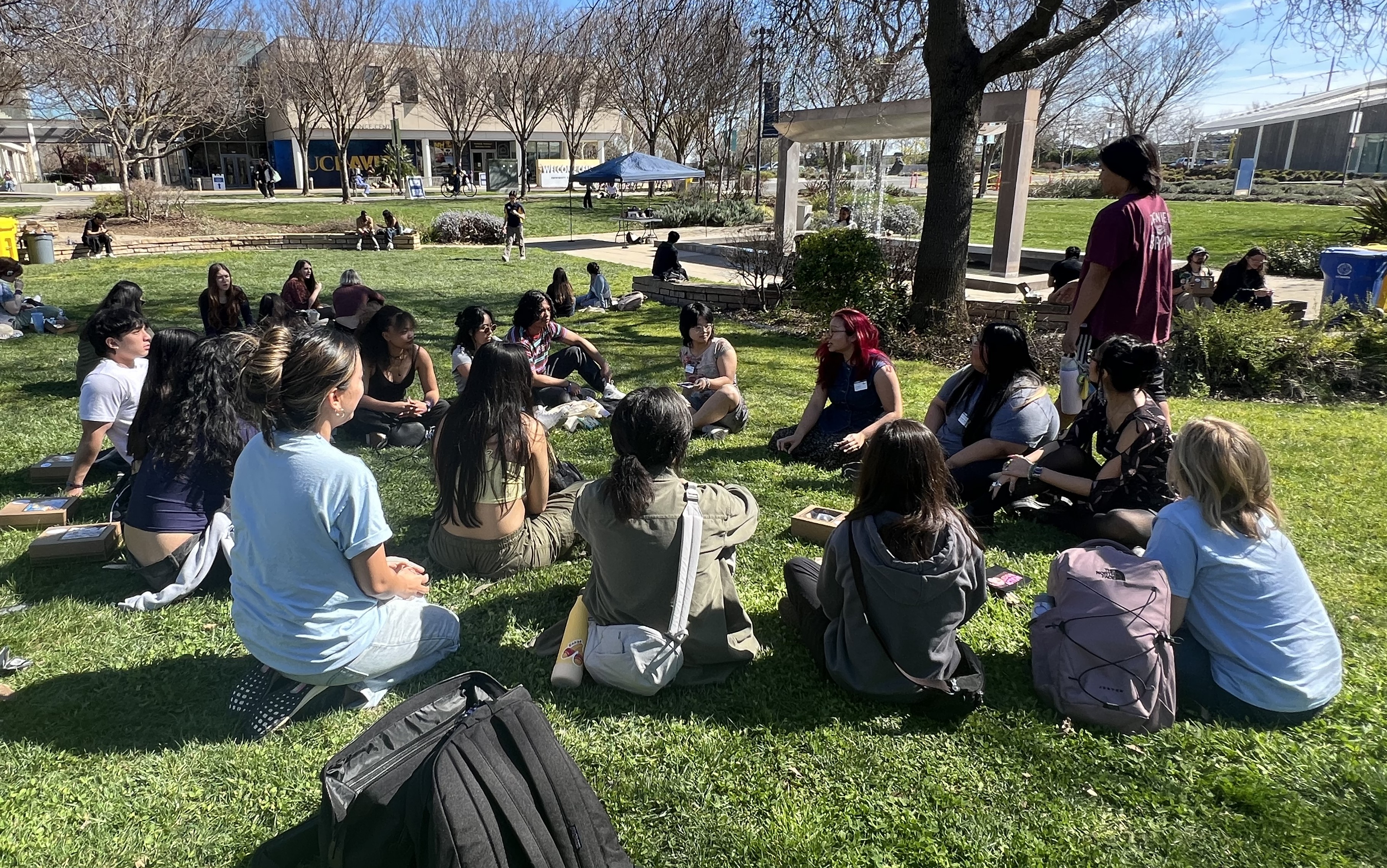 Students at UC Davis