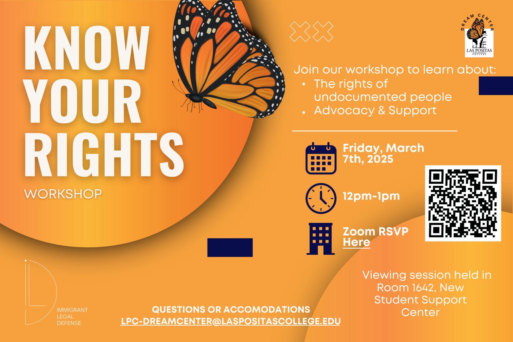 Know your Rights Workshop details