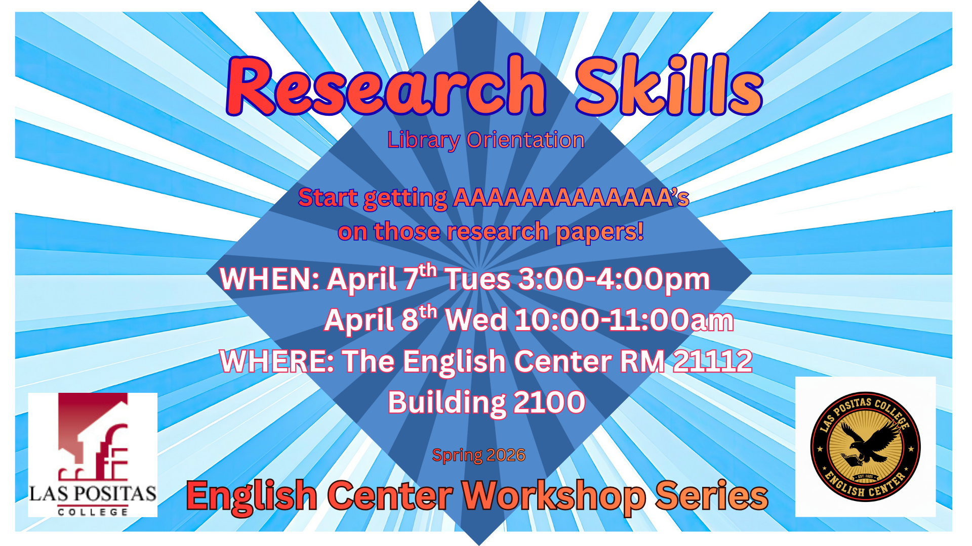 Research Workshop flyer