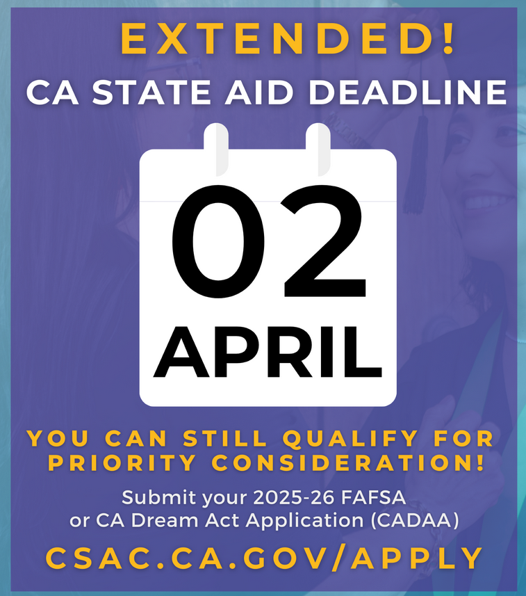 Apply for Financial Aid before April 02