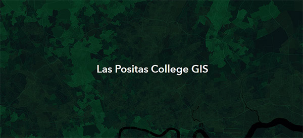 Las Positas GIS Esri Homescreen