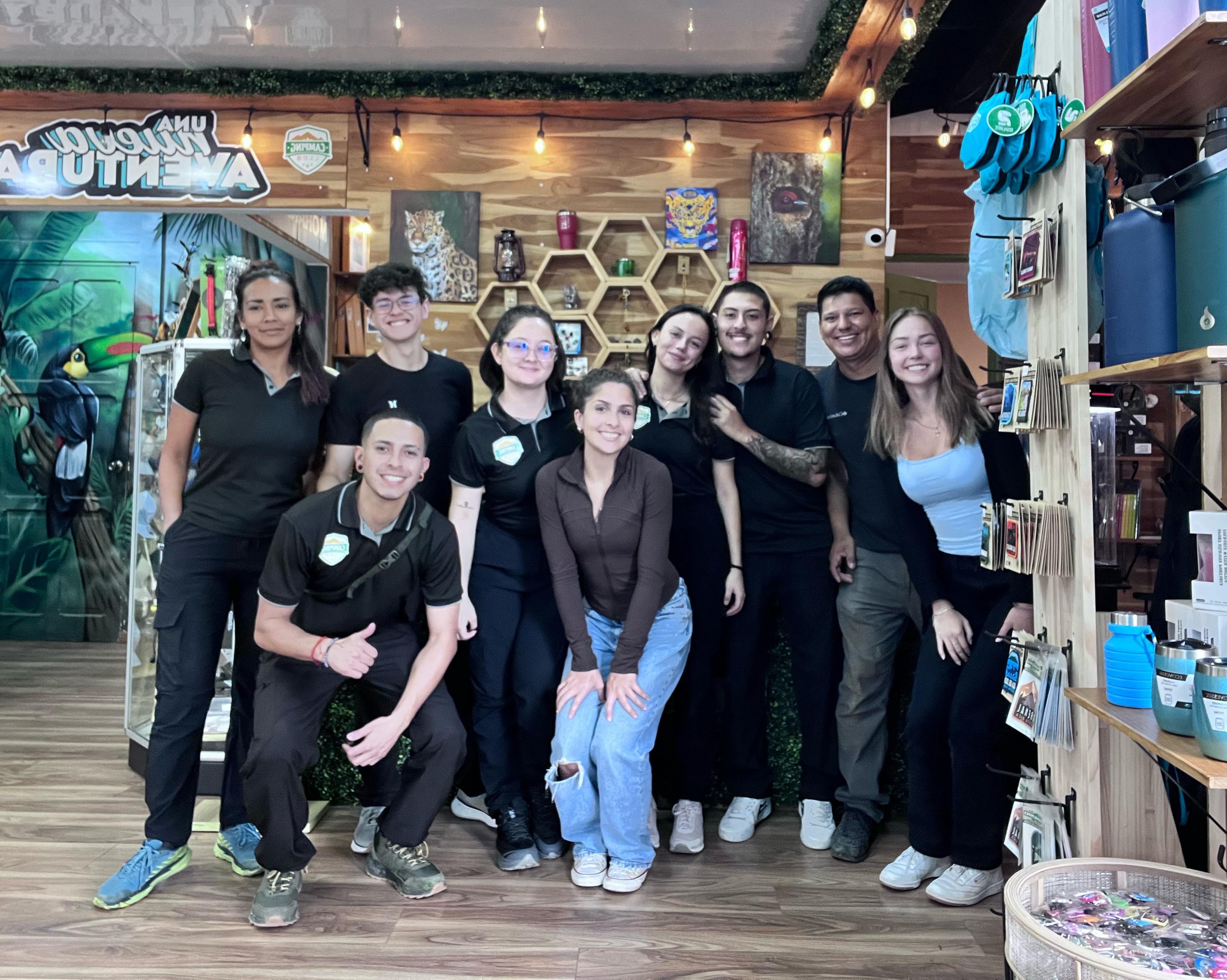 LPC Students at Costa Rica Internship Site