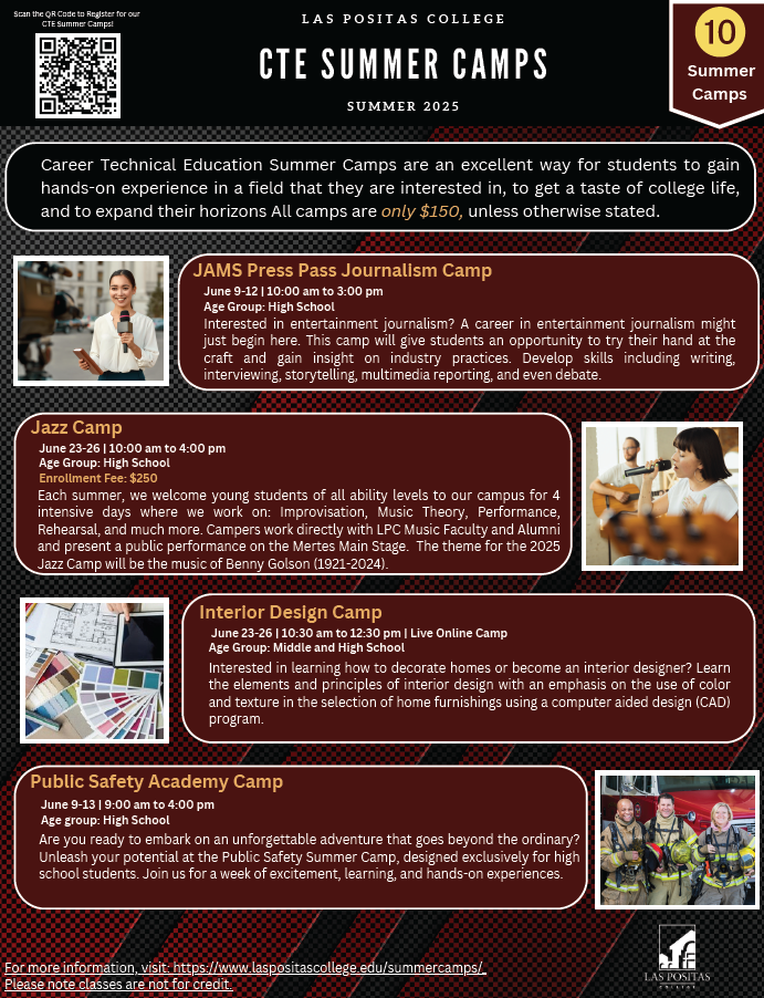 CTE Summer Camps Page 2