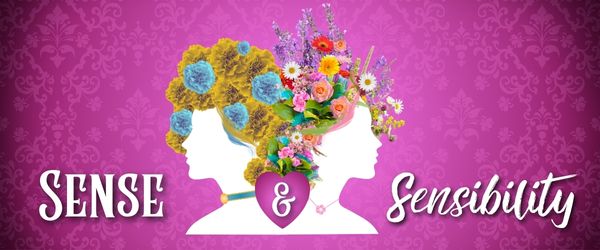 Sense and Sensability two women surrounded by flowers
