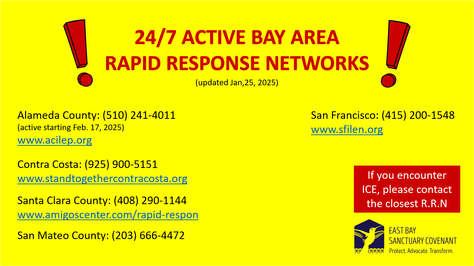 Rapid Response Card Front
