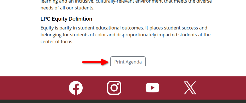 Print button at the bottom of the page.